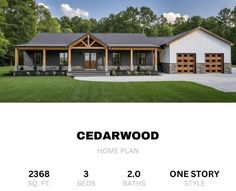 the cedarwood home plan is available for purchase