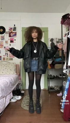 Outfits Leggins, Alt Outfits, Rock Outfit, New Rock, Goth Outfits, Outfit Inspo Fall