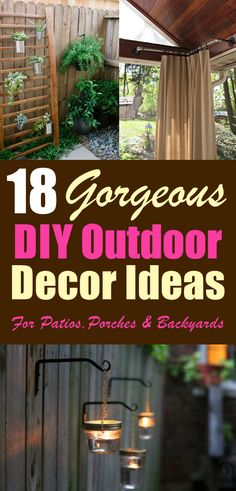 Outdoor Gazebo Ideas Backyards Pergola Designs, Floating Deck Decor, Diy Patio Screen, Country Pergola, Cozy Car, Landscaping Decor, Outdoor Decorating Ideas, Whimsical Diy, Outdoor Decor Ideas