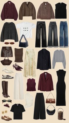 Mode Ulzzang, Cute Maternity Outfits, Fashion Capsule Wardrobe, Autumn Wardrobe, Fashion Capsule, Wardrobe Outfits, Old Money Style, Casual Chic Outfit