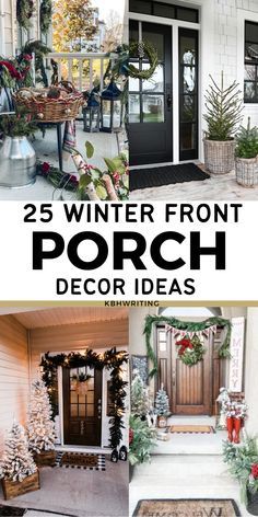 Front Porch Winter Decor Ideas Farmhouse, Winter Porch Ideas Cold Weather, Cozy Farmhouse Porch, January Front Porch Ideas, January Porch Decorations, Front Porch Winter Decor Ideas After Christmas, After Christmas Front Porch Decor, January Porch Ideas, Winter Porches Ideas