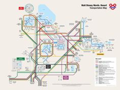 the walt world resort transportation map