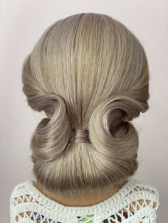 Unique and modern updo. #modernhair #weddinghair #hair #eventhair #bridalhair Western Hair Styles, Modern Updo, Western Hair, Asian Bridal, Half Up Half Down Hair, Modern Hairstyles, Messy Bun, Hair Styling, Bridal Hair