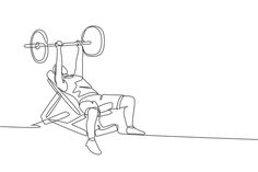 a man is sitting in a chair with a barbell on his back and one leg up