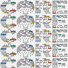 an image of the nfl team's roster for each game in their respective teams