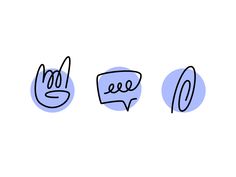 three hand drawn speech bubbles with the word free written in one language on each side