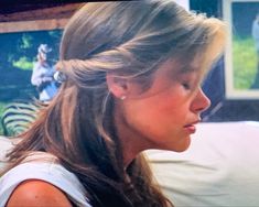 Styled Hair Down, Denise Richards 90s Hair, 90s Brown Hair, Kelly Van Ryan, Denise Richards Hair, Denise Richards, Hair Stylies, Wild Things, Dream Hair