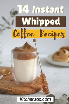 whipped coffee Recipes With Instant Coffee, Frozen Whipped Coffee, How To Make Whipped Coffee, Whipped Coffee With Espresso, Instant Whipped Coffee, Whipped Coffee Recipe With Instant Coffee, Foam Coffee, Best Instant Coffee