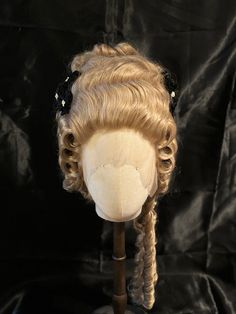 18th Century Bridgerton Style in Ash Light Brown Synthetic Hair Wig Wig is styled using a 13x4 hand-tied lace front wig and wefted at the back. It's made from heat resistant synthetic fibers. It has a stretchy and adjustable cap by hooks or straps on each side of the nape. Also it comes with 3 combs that can be removed if wanted.  We highly recommend you to try the wig as soon as you get it to ensure it fits well and you are happy with everything. On the contrary, please contact us as soon as po Ash Light Brown, 19th Century Hair, Slavic Hair, Bridgerton Style, Light Blonde, Lace Front Wig, Hair Wig, Synthetic Hair, Lace Front Wigs