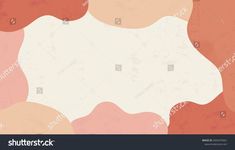 an abstract background with different colors and shapes on it, including pinks, oranges,