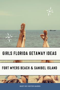 Fort Myers Beach and Sanibel Island, Florida girls getaway weekend trip ideas. Must Do Visitor Guides Girls Getaway Weekend, Weekend Trip Ideas, Florida Getaway, Girls Weekend Getaway, Adventurous Things To Do, Sanibel Island Florida