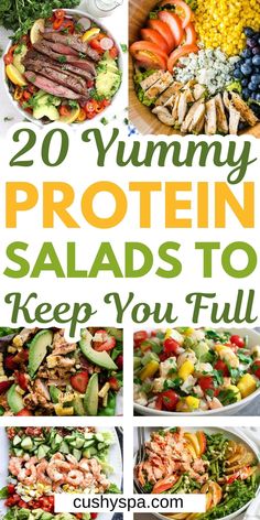 20 yummy protein salads to keep you full