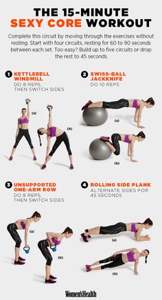 a woman doing exercises on an exercise ball with the text, how to do it