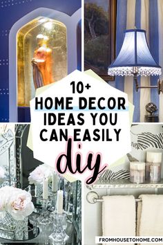 the top 10 home decor ideas you can easily diy