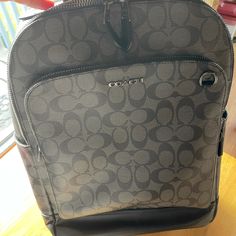 Never Used Coach Men’s Backpack Still With Tag 13”3/4 (L) 17” 1/4 (H) 6” (W) Everything Pictured Video Included To Show You Open To Reasonable Offers Lmk If You Have Any Questions??! & Thanks For Stopping By! Designer Coated Canvas Satchel Backpack, Designer Business Backpack In Coated Canvas, Designer Coated Canvas Backpack For Business, Designer Business Backpack Bags, Designer Business Backpack, Designer On-the-go Standard Backpack, Luxury Coated Canvas Backpack For On-the-go, Designer Rectangular Backpack For On-the-go, Designer Rectangular Backpack