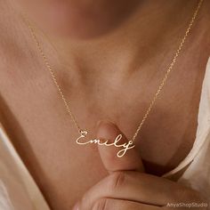 Dainty Minimalist Name Necklace, 18K Gold Plated Name Necklace, Personalised Minimalist Name Necklace, Custom Name Jewelry, Christmas Gift Prints That Inspire Confidence.  Birthday gift,  Women necklace,  Bridesmaid gift,  Personalized gift,  Personalised gift,  Christmas gift,  Personalized necklace, Name necklace,  Gift for her,  Custom Name Jewelry,  Name Chain,  minimalist name necklace,  Gold name necklace ... Gifts Wishlist, Name Chain, Necklace Name, Chain Women, Gold Name Necklace, Jewelry Bridesmaid, Jewelry Minimalist, Jewelry Personalized, Family Christmas Shirts