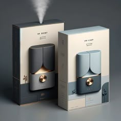 Tech Packaging Design, Luxury Box Design, College Stuff, Car Fragrance, Box Packaging Design, Fragrance Diffuser