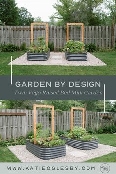 garden by design with raised bed mint garden