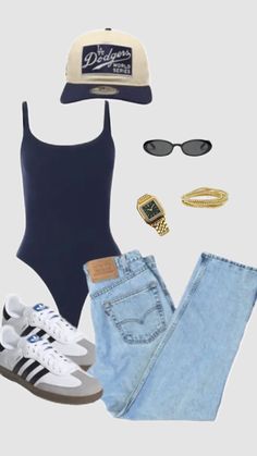 Looks Adidas, Mode Zara, Outfit Inspo Summer, Outfit Inspo Casual, Baggy Pants, Mode Inspo, Looks Chic, Cute Everyday Outfits, Summer Fashion Outfits