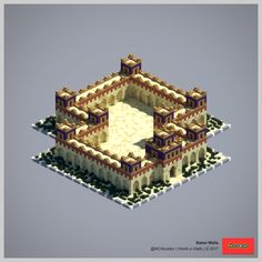 Babel Walls Minecraft Babylon, Minecraft School, Minecraft Statues, Minecraft Images, Minecraft Interior, Minecraft Interior Design, All Minecraft