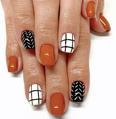 Nails Fun, Tree Nails, Nail Art For Beginners, Nails 2022, Cute Gel Nails, Thanksgiving Nails