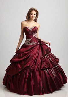 this is really pretty Burgundy Ball Gown, Red Ball Gowns, Prom Dress 2012, Red Evening Gowns, Burgundy Evening Dress, Red Ball Gown, Plus Size Prom Dresses, Ball Gown Dresses