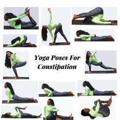 the yoga poses for constipatition are easy to do, and very effective