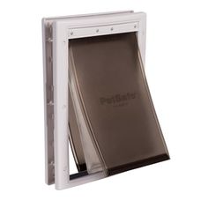 the pet safe door is open and ready to be used for cats or other small animals