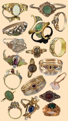 Unique Jewelry Vintage, Old Jewelry, Dream Jewelry, Jewelry Inspo