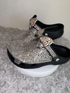 Bling Crocs Gifts for Her Custom Crocs customcrocs Handmade Gifts Bedazzled Crocs Black Bling Bow - Etsy Bedazzled Crocs, Bling Crocs, Custom Crocs, Bling Bows, Crocs Black, Harrisburg Pa, Croc Charms, Slingbacks, Kids Sneakers