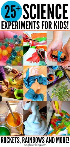 25 science experiments for kids to make with rocks, rainbows and more