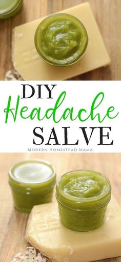 Headache Salve, Home Remedy For Headache, Modern Homestead, Diy Remedies, Homemade Diy, Natural Therapy