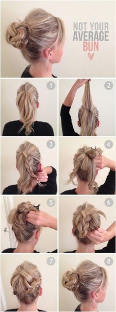 Cute Everyday Hairstyles Tutorials for Fall Long Hair Tutorial, School Hairstyles, Everyday Hairstyles, Hair Envy, Hair Today, Great Hair, Messy Bun, Hair Skin