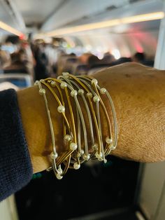 Travel in style with this go anywhere stretchy bracelet set. Silver and hold combined to add glamour and femininity, even at 35,000 feet. Bracelet Set Silver, Pearl Bracelets, Bracelet Pearl, Multi Strand Bracelet, A Bracelet, Travel In Style, Stackable Bracelets, Stretchy Bracelets, Travel Adventure