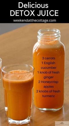 Breakfast Juice, Juice Cleanse Recipes, Yummy Healthy Breakfast, Detox Juice Recipes, Makanan Diet, Cleanse Recipes