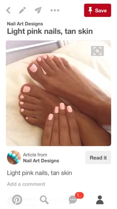 Beach Nails Natural, Pedicure For Hawaii Vacation, Pink Nails Tan Skin, August Toenails Colors, Manicure Summer Colors, Light Pink Pedicure, Summer Mani Pedi Combos, Best Summer Pedicure Colors, Matching Manicure And Pedicure