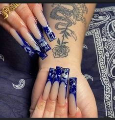 Gangster Nails Designs, Gangsta Nails, Gangster Nails, Beauty Tattoos, Nails Designs, Hair Skin, Nail Tech, Skin Makeup