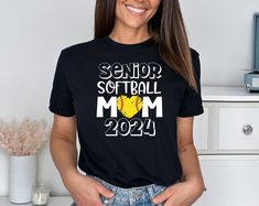 Mom Softball Shirt/ Senior Softball Mom Game Day Shirt/ Senior Softball Mom 2024/ Cute Softball Game Day Tee/ Gift for Senior Softball Mom - Etsy Softball Heart, Softball Mom Shirt, Softball Gifts