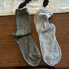 Gold And Silver. Never Worn. Ladies Socks, Holiday Sparkle, A Holiday, Gold And Silver, Socks Women, Silver Gold, Socks, Sparkle, Womens Sizes