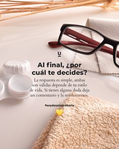 Distintas formas de ver, pero con un mismo objetivo: mejorar tu visión sin sacrificar la comodidad.
Gafas: Brindan mayor seguridad, ya que no tocan los ojos.
Lentillas: Son muy cómodas para hacer deportes.

Por eso a la pregunta ¿qué es mejor gafas o lentillas? La respuesta es simple, ambas son válidas depende de tu estilo de vida.

Así que al final ¿por cuál te decides?
En todos nuestros centros hacemos revisiones y pruebas gratuitas para ofrecerte una solución a medida 🟡 ¡Ven a visitarnos! Contact Lenses, Lenses