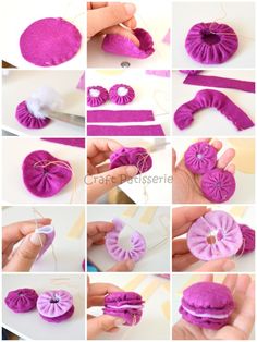 step by step instructions on how to make an adorable hair accessory