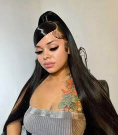 Lace Front Styles, Packing Gel, Frontal Ponytail, Hot Hairstyles, Event Hairstyles, Teenage Hairstyles, Concert Hairstyles, Wig Install