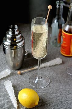 Because alcohol-free doesn't have to mean boring. Best Mocktails, French 75 Cocktail, Easy Mocktail Recipes, French 75