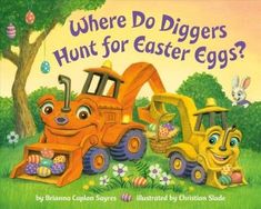 where do diggers hunt for easter eggs?