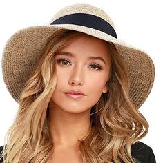 Summer Straw Hat, Straw Hat Beach, Summer Cap, Summer Hats For Women, Straw Sun Hat, Summer Sun Hat, Sun Hats For Women, Looks Chic, Beach Hat