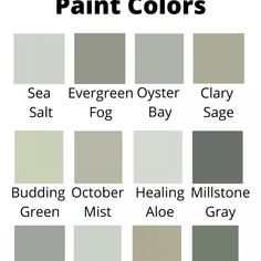 the different shades of gray paint colors