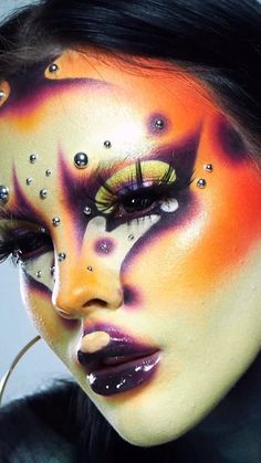 Makeup Ideas 2023, Alien Makeup, Monster Makeup, Amazing Tools, Extreme Makeup, Creepy Halloween Makeup, Face Art Makeup