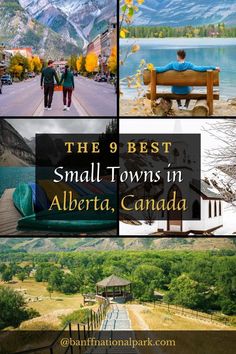 Alberta, Canada best small towns Canadian Forest, Visit Canada, Western Canada, Christmas Town, Mountain Town, Banff National Park, Nature Trail, Scenic Drive