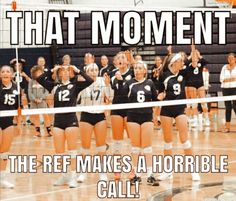 a group of women standing on top of a volleyball court