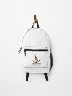 "One may miss the mark by aiming too high as too low." Backpack by yhdeSign | Redbubble Sims Funny, Best Girlfriend Ever, Best Sister Ever, Backpack School, Unique Bags, Cotton Totes, Duffel Bag, Pink Aesthetic